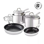 Good Food By Tower GF900276 Tri-Ply 5 Piece Cookware Set