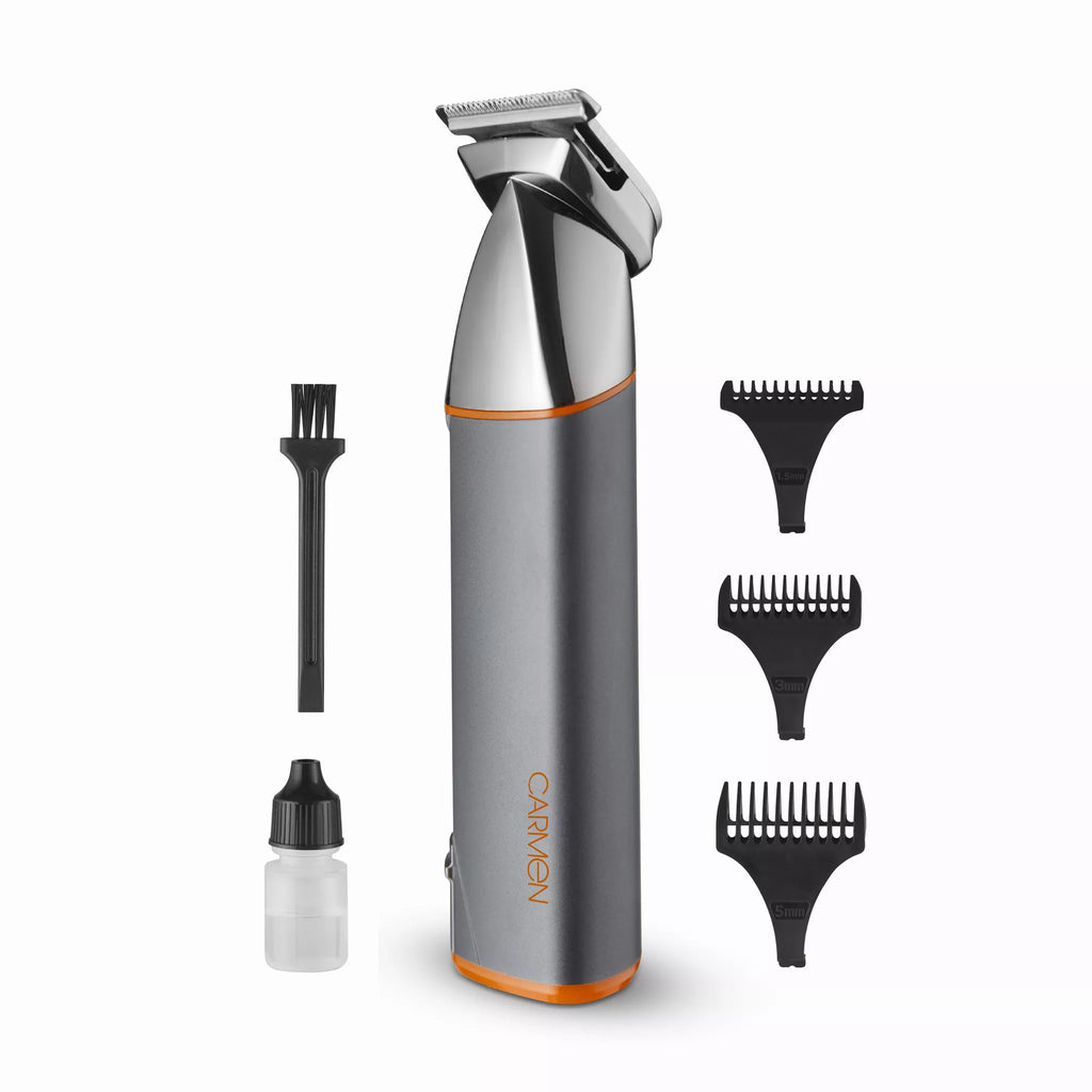 Carmen C812060ORG Titan 4-in-1 Cordless Nose-Ear and Hair Trimmer