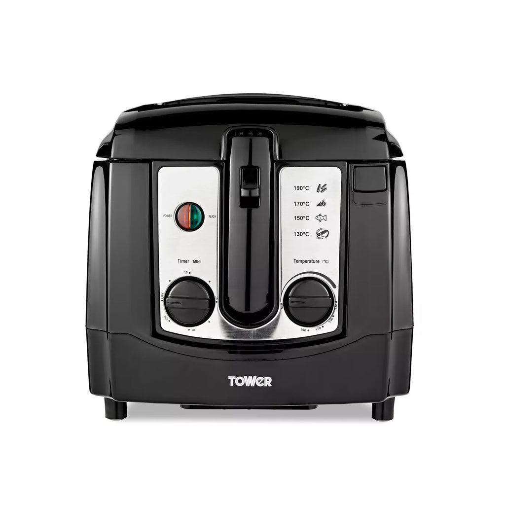 Tower T17002 Easy Clean 3 Litre Deep Fryer- Black