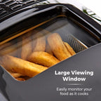 Tower T17002 Easy Clean 3 Litre Deep Fryer- Black