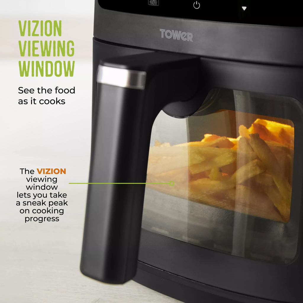 Tower T17176 8 Litre Digital Air Fryer- Black