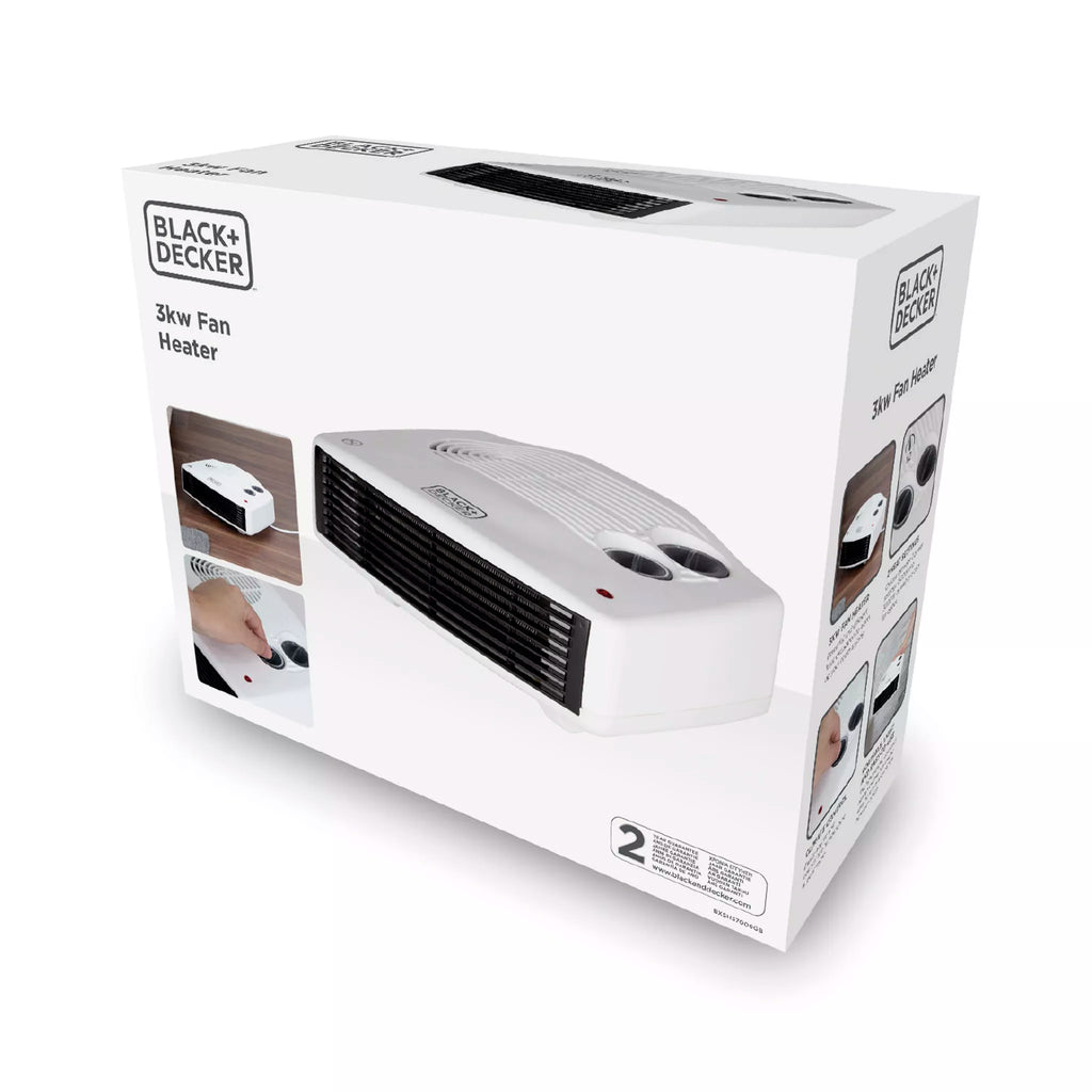 Black & Decker BXSH37006GB 3KW Fan Heater