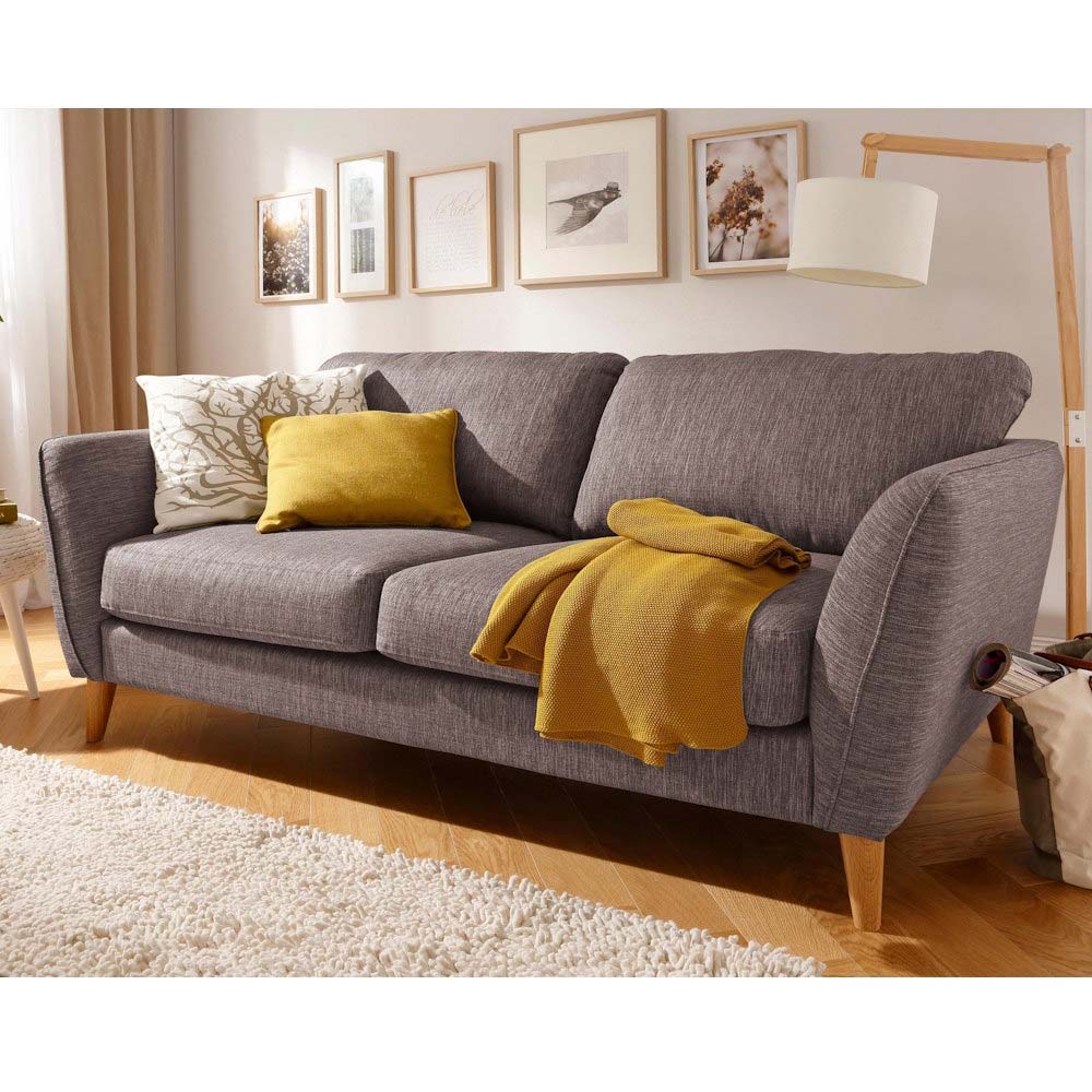 Harl 2.5 Seater Sofa - Storm 14 Latte - Stock