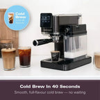 Hamilton Beach HBC7210B BaristaPro+ Touch 8-in-1 Espresso Machine - Black