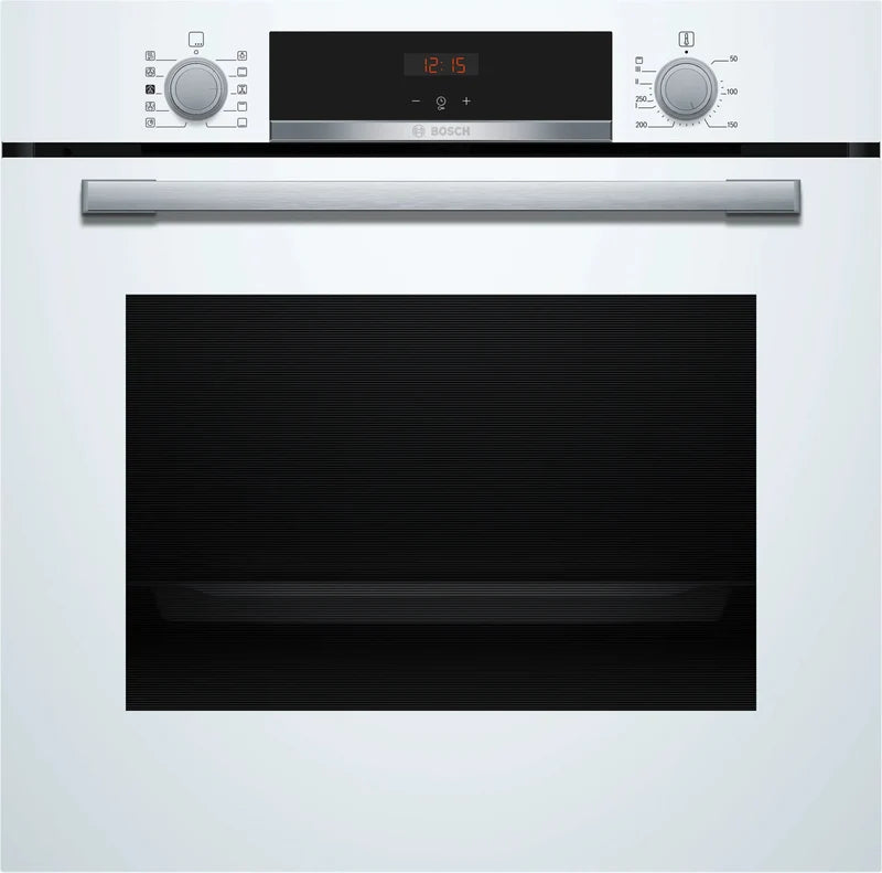 Bosch Series 4 HQA534BW3B 71L Built-In Electric Single Oven - White