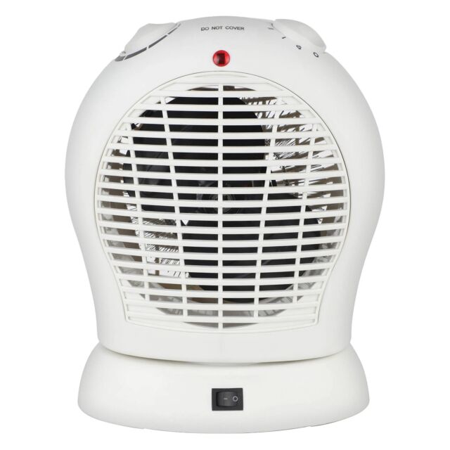 Igenix IGHF03051W 2Kw Oscillating Fan Heater - White