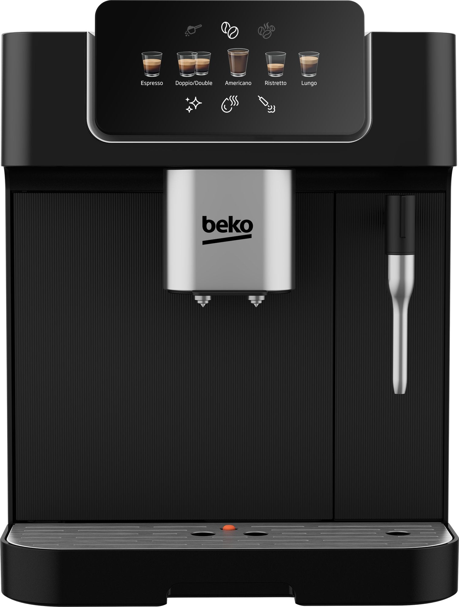 Beko CEG7302B CaffeExperto Bean To Cup Coffee Machine Steam Wand