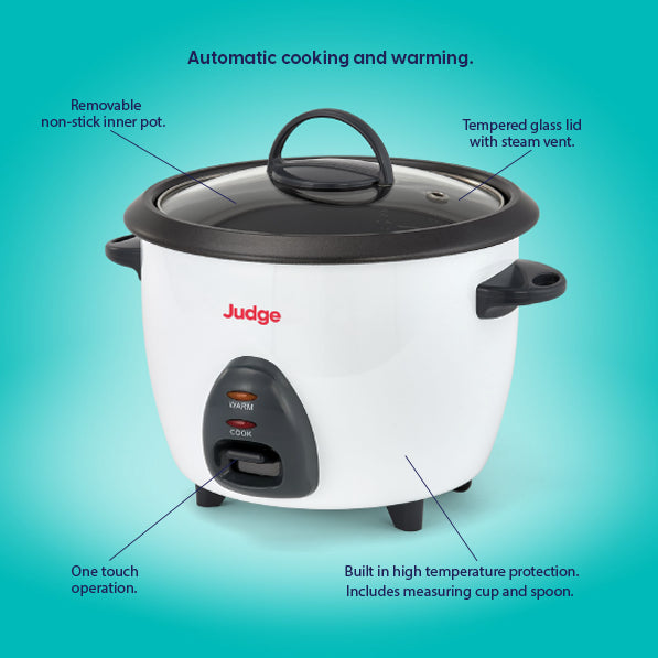 Judge Electricals - JEA106 Rice Cooker -  1lt