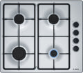 BOSCH Series 2 PBP6B5B60 58 cm Gas Hob - Stainless Steel