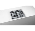 BOSCH Series 2 PBP6B5B60 58 cm Gas Hob - Stainless Steel