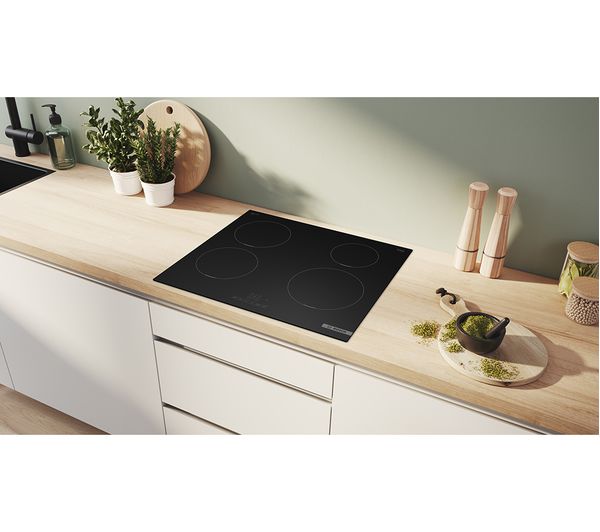 Bosch Series 4 PIE61ABB5E 60cm Induction Hob - Matt Black