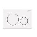Geberit Sigma 20 Matt White Flush Plate