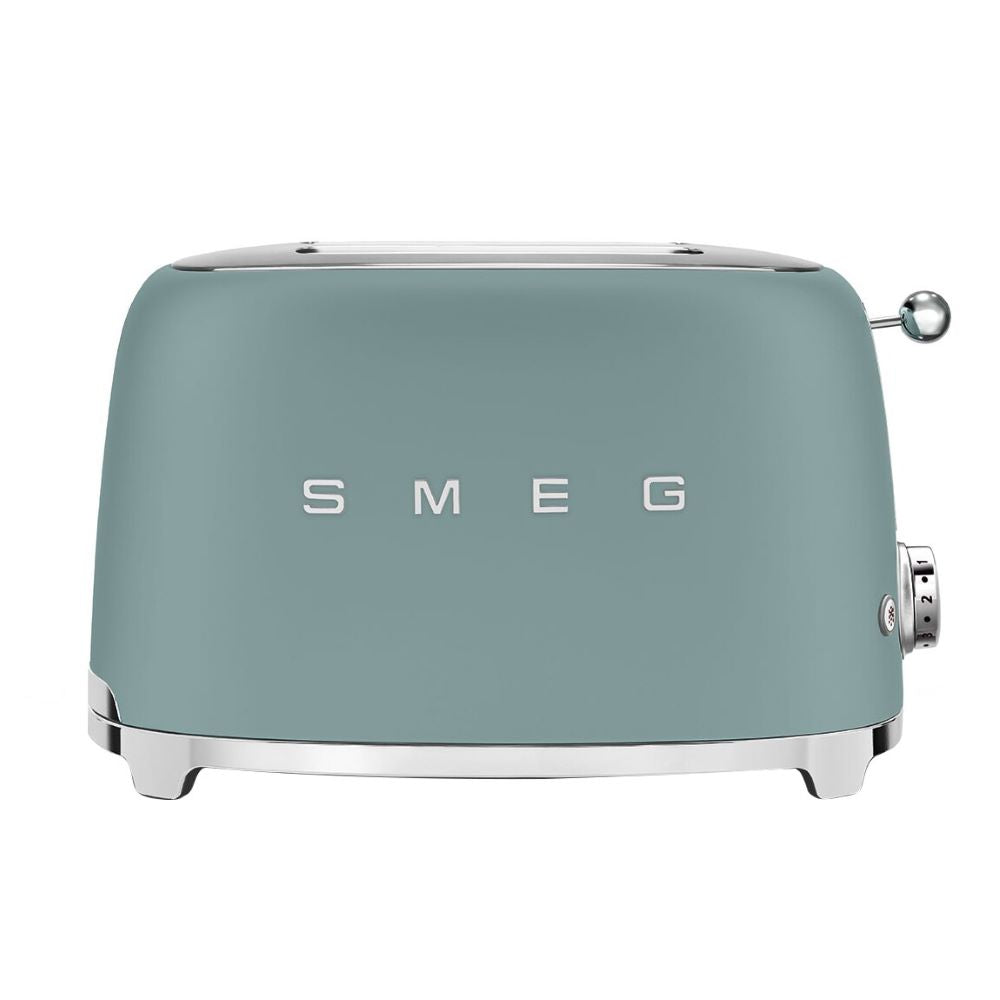 Smeg 50's Style Retro TSF01EGMUK 2 Slice Toaster - Emerald Green