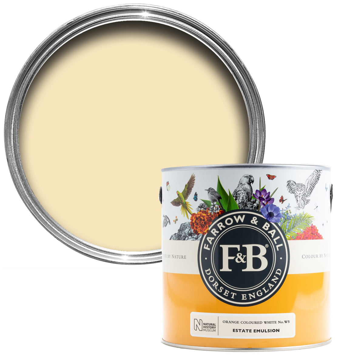 Farrow & Ball - Orange Coloured White No. W5