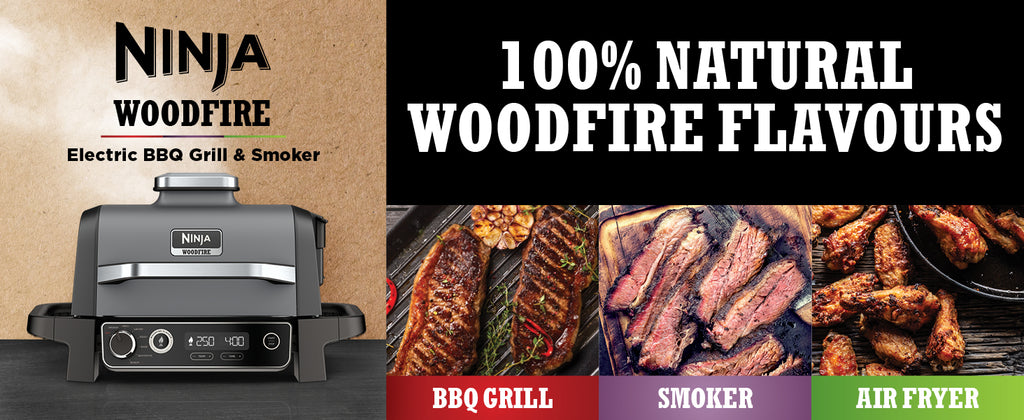 Ninja OG701UK Woodfire Electric BBQ Grill