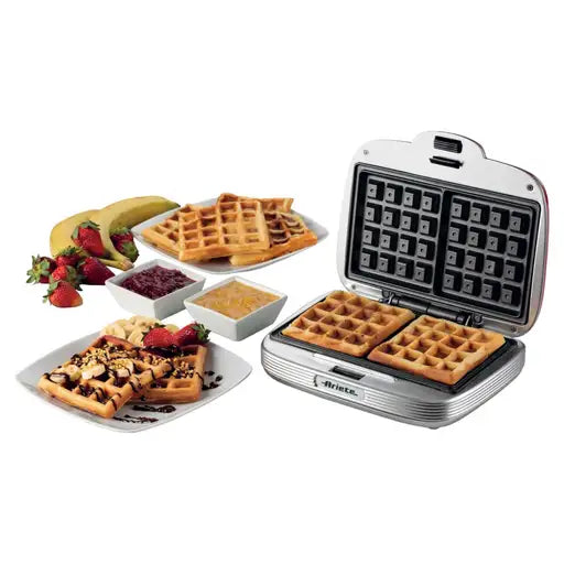 Ariete AR1973 Retro Waffle Maker Red
