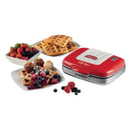 Ariete AR1973 Retro Waffle Maker Red