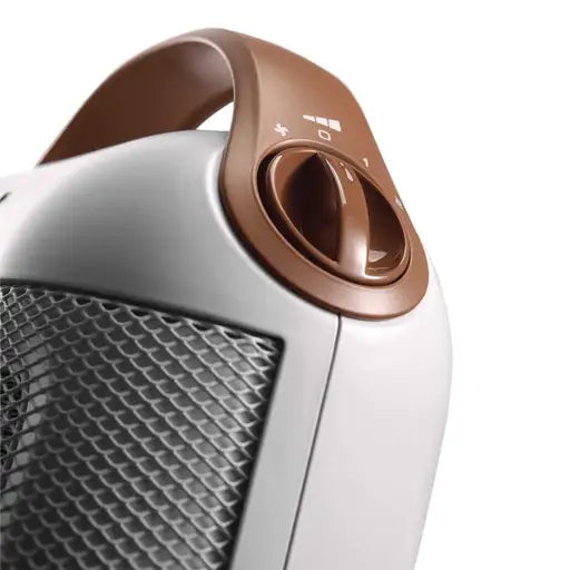 Delonghi HFX30C18.IW Capsule 1800W 2 Settings Ceramic Portable Fan Heater