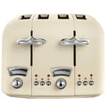 Delonghi CTO4.BG Argento Flora 4 Slice Toaster - Beige