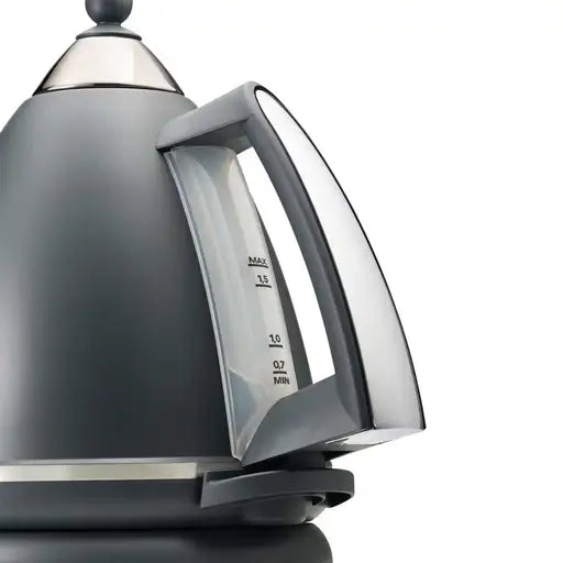 Delonghi KBX3016.GY Argento 1.7L 3000W Cordless Kettle - Grey