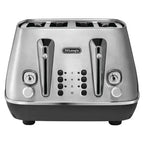 Delonghi CTI4003.M 4 Slice Distinta X  Toaster Stainless Steel