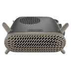 Delonghi HFS70B24.GY 2400W Fan Heater In Grey