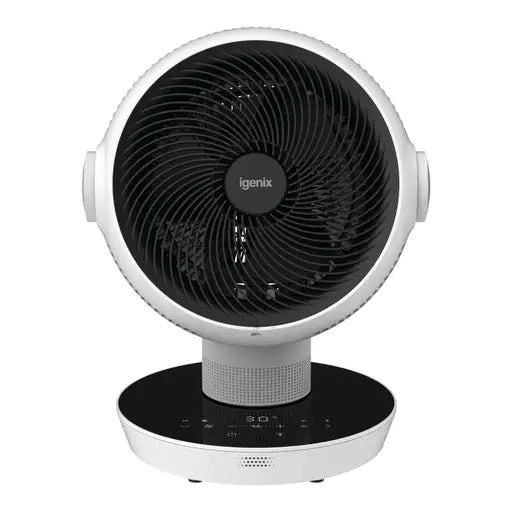 Igenix IGHF09669W 8" Full Auto Oscillating Warm/Cold Air Circulator