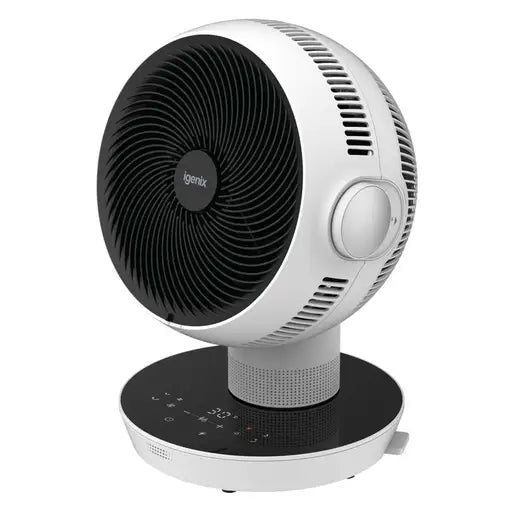 Igenix IGHF09669W 8" Full Auto Oscillating Warm/Cold Air Circulator