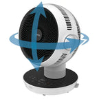 Igenix IGHF09669W 8" Full Auto Oscillating Warm/Cold Air Circulator