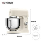 Kenwood KMX751ACR kMix Food Mixer with Stand - Cream