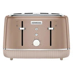 Kenwood TFP10.A0BW Elegancy Collection 4 Slot Toaster |Mocha
