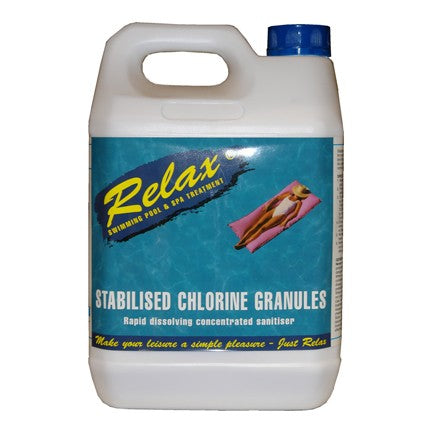 5kg Relax Stabilized Chlorine Granules