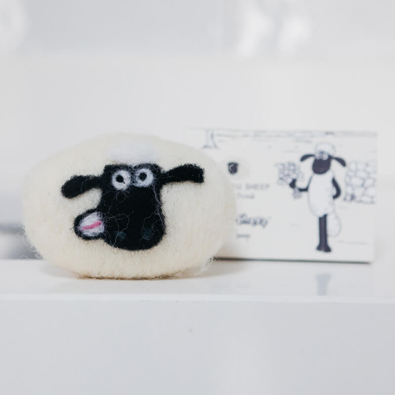 Little Beau Sheep Shaun The Sheep Felted Soap