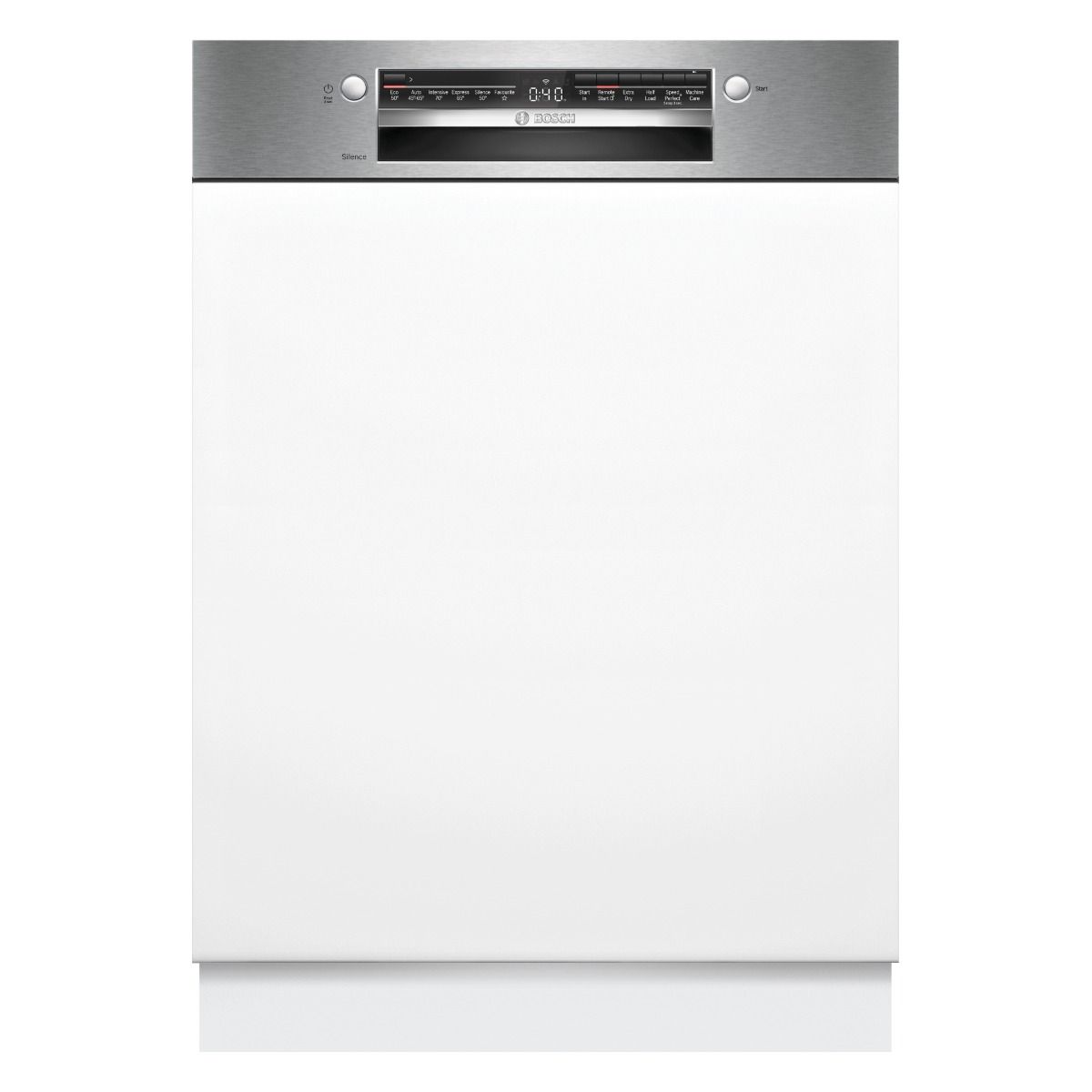 Bosch Series 6 SMI2HTS06G Semi Integrated Full Size Dishwasher - Silver