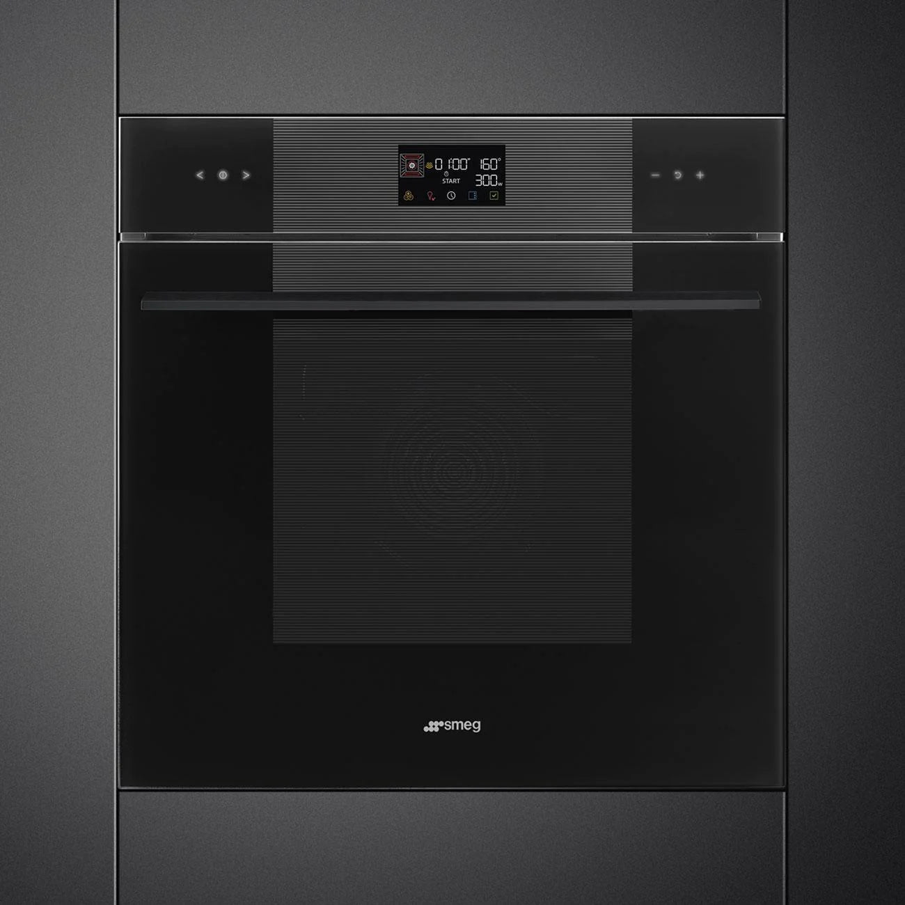 Smeg SO6102M2B3 Linea SpeedwaveXL Built In Single Oven with Microwave – BLACK