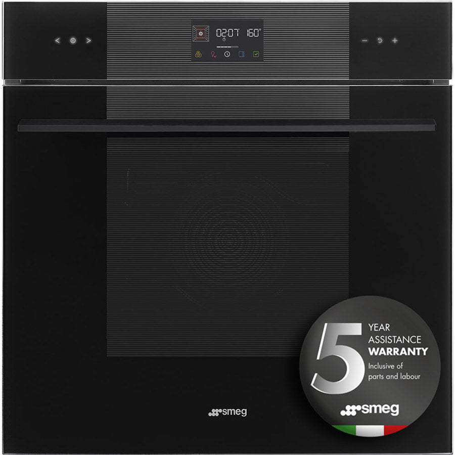 Smeg SO6102M2B3 Linea SpeedwaveXL Built In Single Oven with Microwave – BLACK