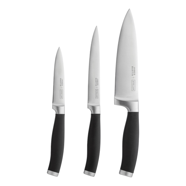 Stellar IJ342 James Martin IJ 3 Piece Knife Set