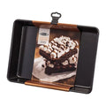 Stellar Sb59 Solid Steel Non-Stick Cake Tin/Roasting Tray 33Cm X 23Cm X 6Cm