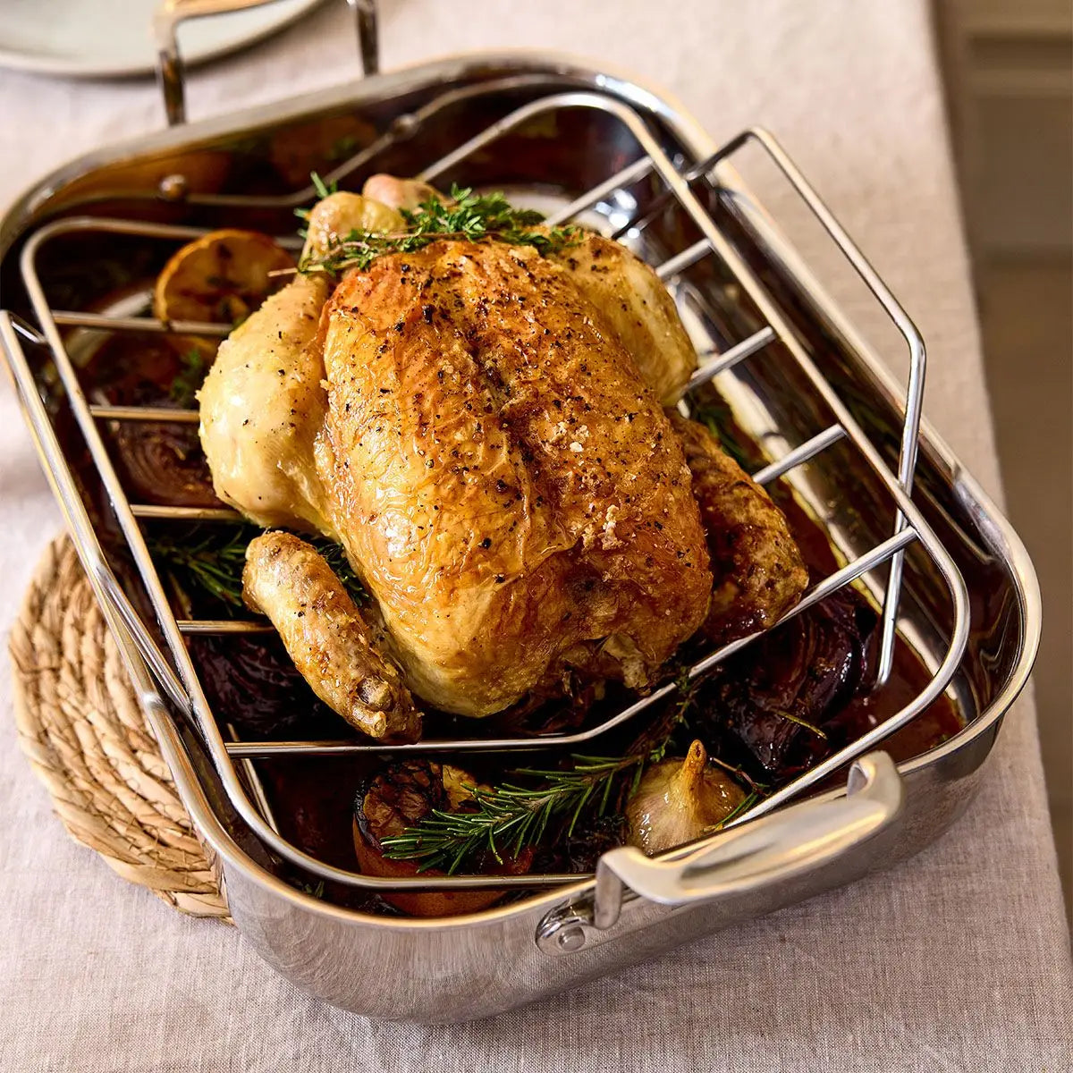 Stellar SV22 Tri-ply Roaster & Rack