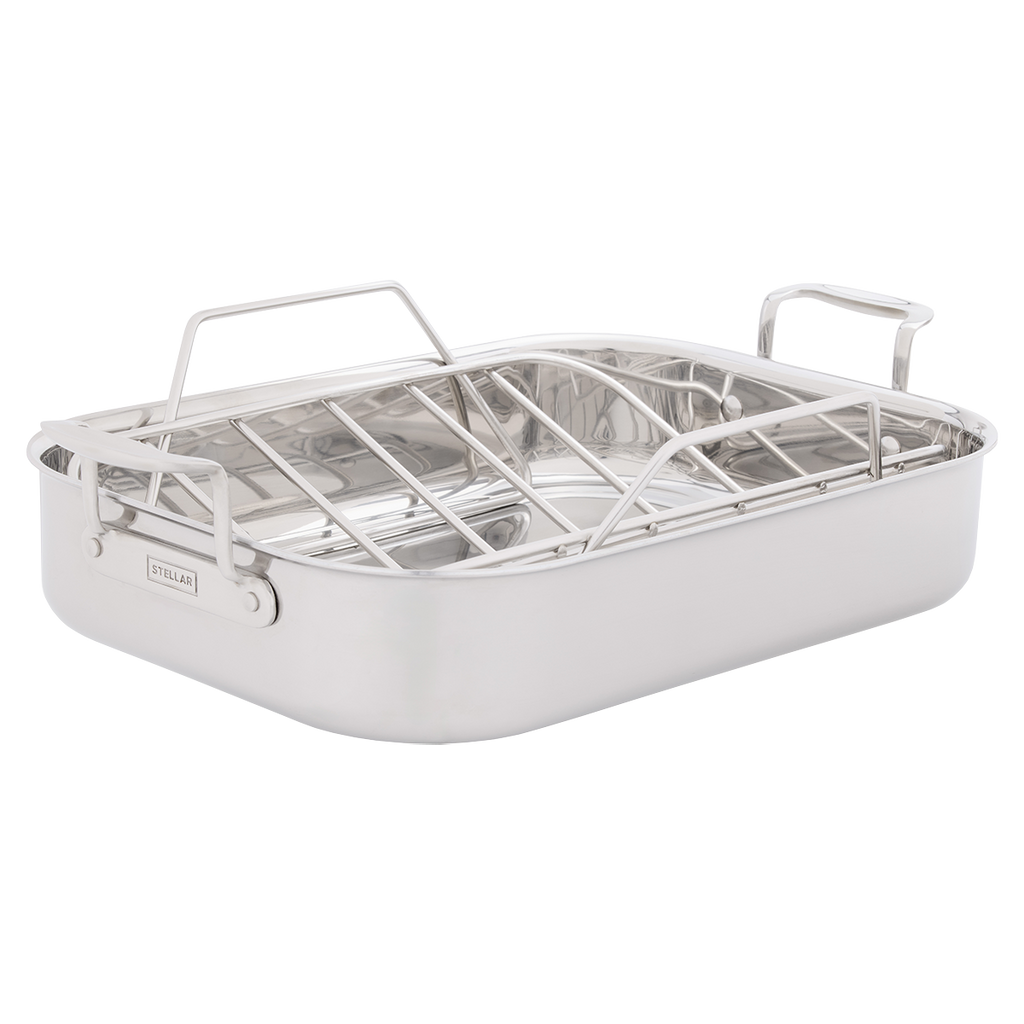 Stellar SV22 Tri-ply Roaster & Rack