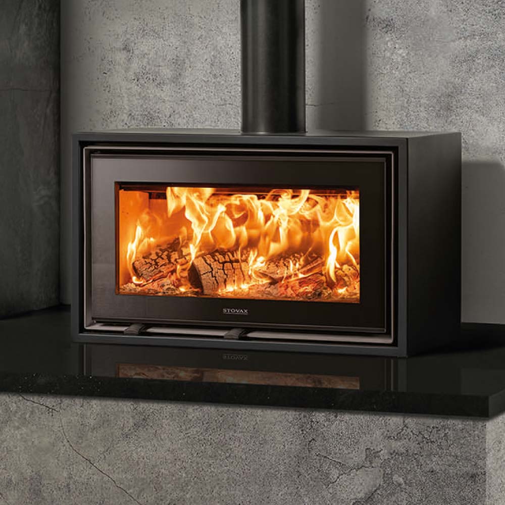 Stovax Studio Air 1 Fire Trim in Storm Grey
