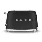 Smeg 50's Style Retro TSF01BLMUK 2 Slice Toaster - Matte Black