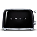 Smeg 50's Style Retro TSF01BLUK 2 Slice Toaster - Black