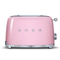 Smeg 50's Style Retro TSF01PKUK 2 Slice Toaster - Pink