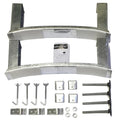 Twyford Steel Bath Leg Set With Wall Clips