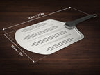Witt Perforated Pizza Peel 12" - Stainless Steel