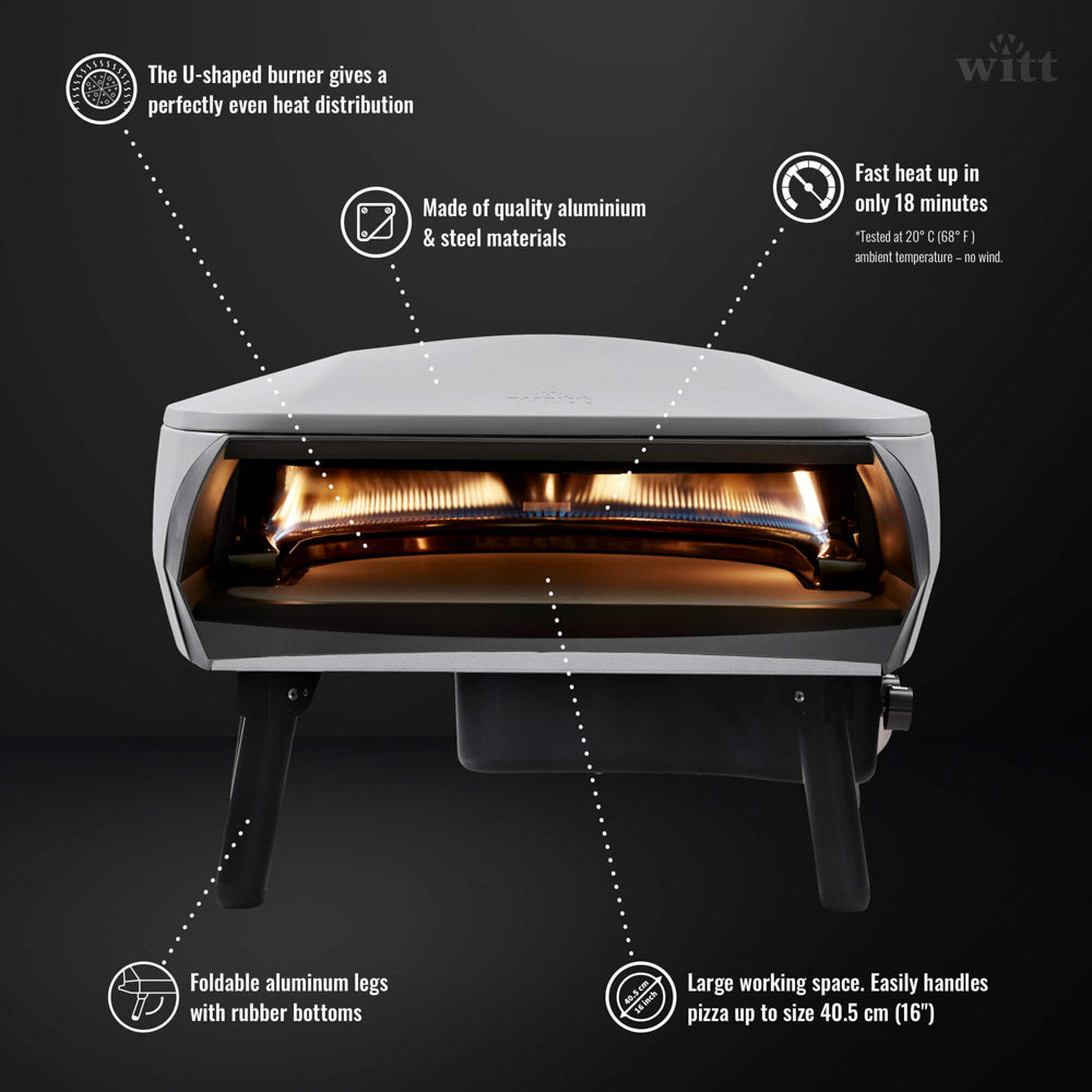 Witt Etna Fermo Pizza Oven 16" - Stone