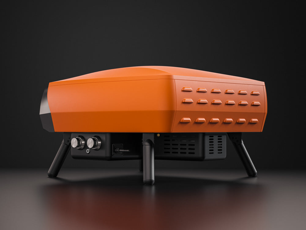 Witt Etna Rotante Pizza Oven 16" - Orange