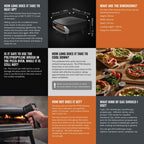 Witt Etna Rotante Pizza Oven 16" - Black