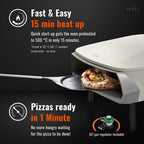 Witt Etna Rotante Pizza Oven 16" - Stone